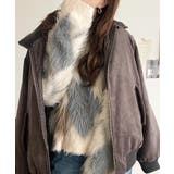 シンプルコーデに差をつける一着。長起毛アーガイル柄ニットプルオーバー | Classical Elf | 詳細画像10