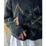 シンプルコーデに差をつける一着。長起毛アーガイル柄ニットプルオーバー | Classical Elf | 詳細画像44