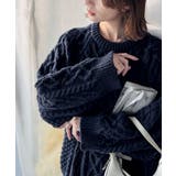 ざっくり感で一瞬でこなれ顔◎立体アラン柄ローゲージケーブルニット | Classical Elf | 詳細画像37