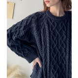 ざっくり感で一瞬でこなれ顔◎立体アラン柄ローゲージケーブルニット | Classical Elf | 詳細画像43