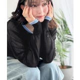 トレンドの配色ラインが目を惹く。前後2wayドルマンシアーカーディガン（長袖） | Classical Elf  | 詳細画像12 