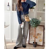 色っぽさと着回し力を兼ね備えた主役級ニット。スカラップ配色デザインニットプルオー… | Classical Elf  | 詳細画像34 