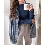 色っぽさと着回し力を兼ね備えた主役級ニット。スカラップ配色デザインニットプルオー… | Classical Elf  | 詳細画像35 