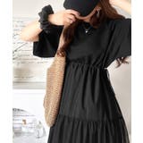 1枚で完成する、究極の大人カジュアル。半袖スウェットチュールドッキングワンピース | Classical Elf  | 詳細画像7 