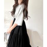 1枚で完成する、究極の大人カジュアル。半袖スウェットチュールドッキングワンピース | Classical Elf  | 詳細画像23 