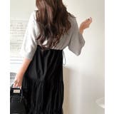 1枚で完成する、究極の大人カジュアル。半袖スウェットチュールドッキングワンピース | Classical Elf  | 詳細画像26 