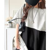 1枚で完成する、究極の大人カジュアル。半袖スウェットチュールドッキングワンピース | Classical Elf  | 詳細画像28 