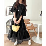 1枚で完成する、究極の大人カジュアル。半袖スウェットチュールドッキングワンピース | Classical Elf  | 詳細画像2 