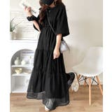 1枚で完成する、究極の大人カジュアル。半袖スウェットチュールドッキングワンピース | Classical Elf  | 詳細画像6 