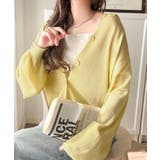 透け感を楽しむ大人のサマーニット♪リラックスシルエットで体型カバーも◎シアーサマ… | Classical Elf  | 詳細画像27 