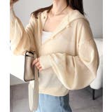 透け感を楽しむ大人のサマーニット♪リラックスシルエットで体型カバーも◎シアーサマ… | Classical Elf  | 詳細画像2 