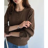 甘すぎないのがちょうどいい、大人のためのフリルニット。アイレット柄フリルニット … | Classical Elf | 詳細画像30