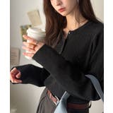 透かし柄にひと目惚れ♪大人フェミニン、アイレット柄ヘンリーネックニット (長袖) | Classical Elf | 詳細画像12