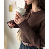 透かし柄にひと目惚れ♪大人フェミニン、アイレット柄ヘンリーネックニット (長袖) | Classical Elf | 詳細画像25
