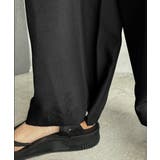 大人のこなれたリラクシー。裾2wayフリルフロントファスナードロストオールインワ… | Classical Elf | 詳細画像27