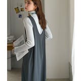 着心地ラクチン×お洒落見え♪深Uネックオールインワンサロペットパンツ | Classical Elf  | 詳細画像14 