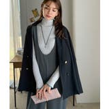 着心地ラクチン×お洒落見え♪深Uネックオールインワンサロペットパンツ | Classical Elf  | 詳細画像17 