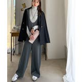 着心地ラクチン×お洒落見え♪深Uネックオールインワンサロペットパンツ | Classical Elf  | 詳細画像18 