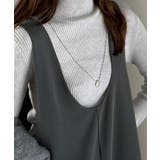 着心地ラクチン×お洒落見え♪深Uネックオールインワンサロペットパンツ | Classical Elf  | 詳細画像19 