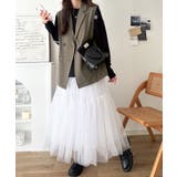 いつものコーデに重ねるだけ。即、今っぽこなれ感。ダブルジャケットジレベスト | Classical Elf  | 詳細画像13 