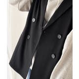 いつものコーデに重ねるだけ。即、今っぽこなれ感。ダブルジャケットジレベスト | Classical Elf  | 詳細画像25 