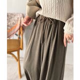 リラックス感とスタイルを両立。美脚シルエットワイドイージーパンツ | Classical Elf  | 詳細画像13