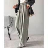 リラックス感とスタイルを両立。美脚シルエットワイドイージーパンツ | Classical Elf  | 詳細画像15