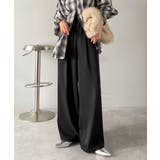 リラックス感とスタイルを両立。美脚シルエットワイドイージーパンツ | Classical Elf  | 詳細画像1