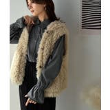 視線をひとり占め。配色ラペルキャンディスリーブシャツ (ストライプ&無地あり) | Classical Elf | 詳細画像26