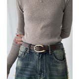 コーデにひとさじ、高級感。牛床革アソートバックルレザーベルト | Classical Elf  | 詳細画像28