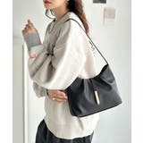 シンプルキレイめで高見えを叶える◎メタルパーツソフトシュリンクレザーバッグ | Classical Elf  | 詳細画像10 