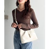 シンプルキレイめで高見えを叶える◎メタルパーツソフトシュリンクレザーバッグ | Classical Elf  | 詳細画像2 