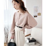 ピンク | レトロな袖ぽわん。2way袖プリーツニットカーディガン | Classical Elf 