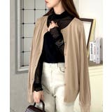 レトロな袖ぽわん。2way袖プリーツニットカーディガン | Classical Elf  | 詳細画像22 