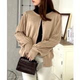 レトロな袖ぽわん。2way袖プリーツニットカーディガン | Classical Elf  | 詳細画像23 