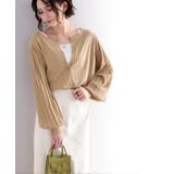 レトロな袖ぽわん。2way袖プリーツニットカーディガン | Classical Elf  | 詳細画像25 