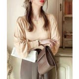 レトロな袖ぽわん。2way袖プリーツニットカーディガン | Classical Elf  | 詳細画像13 