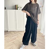 上品レース×スポーティMIXが旬。クロシェ風レースリブラインTシャツ。 | Classical Elf | 詳細画像8