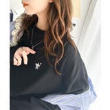 大人カジュアルスタイルに。綿100％着心地抜群の胸刺繍クルーネック長袖Tシャツ | Classical Elf  | 詳細画像9 