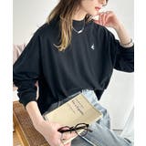 大人リラックススタイル。ワンポイント刺繍モックネック長袖Tシャツ(無地 ボーダー… | Classical Elf | 詳細画像23
