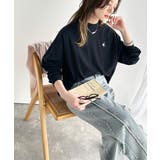 大人リラックススタイル。ワンポイント刺繍モックネック長袖Tシャツ(無地 ボーダー… | Classical Elf | 詳細画像24