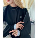 大人リラックススタイル。ワンポイント刺繍モックネック長袖Tシャツ(無地 ボーダー… | Classical Elf | 詳細画像28