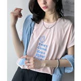上品さが魅力。フラワープリントグラフィック刺繍Tシャツ(半袖) | Classical Elf | 詳細画像20