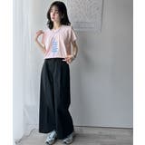 上品さが魅力。フラワープリントグラフィック刺繍Tシャツ(半袖) | Classical Elf | 詳細画像22