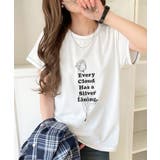 上品さが魅力。フラワープリントグラフィック刺繍Tシャツ(半袖) | Classical Elf | 詳細画像2