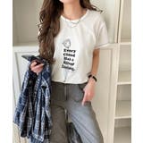 上品さが魅力。フラワープリントグラフィック刺繍Tシャツ(半袖) | Classical Elf | 詳細画像6