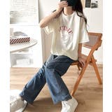 毎日のスタイルを楽しく彩る。前後2way裾ドロストフルーツグラフィックTシャツ | Classical Elf | 詳細画像8