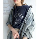 毎日のスタイルを楽しく彩る。前後2way裾ドロストフルーツグラフィックTシャツ | Classical Elf | 詳細画像12