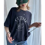毎日のスタイルを楽しく彩る。前後2way裾ドロストフルーツグラフィックTシャツ | Classical Elf | 詳細画像13