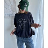 毎日のスタイルを楽しく彩る。前後2way裾ドロストフルーツグラフィックTシャツ | Classical Elf | 詳細画像19